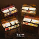 Children's Mini Freezer Ice Cream Pretend Play Supermarket Horizontal Refrigerator Miniature Model Dollhouse Decoration Pretend Play Toy