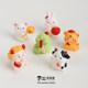 Blind Bag Realistic Mini Animal Zodiac Figurine Model Toy Children's Gift Micro Landscape Desktop Ornament