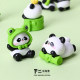Blind Bag Mini Creative Cartoon Panda Realistic Animal Model Figurine Micro Landscape Desktop Healing Toy Small Ornament
