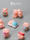 Simulated Animal Blind Bag Mini Pig Doll DIY Hollow Photo Frame Cartoon Model Toy Desktop Scene Decoration