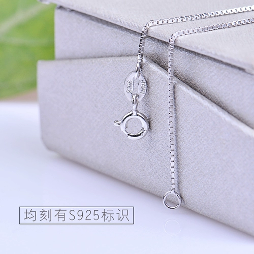 Милое ожерелье, подвеска, японский оберег на день рождения, аксессуар, серебро 925 пробы, в корейском стиле, подарок на день рождения, серебряное ювелирное изделие