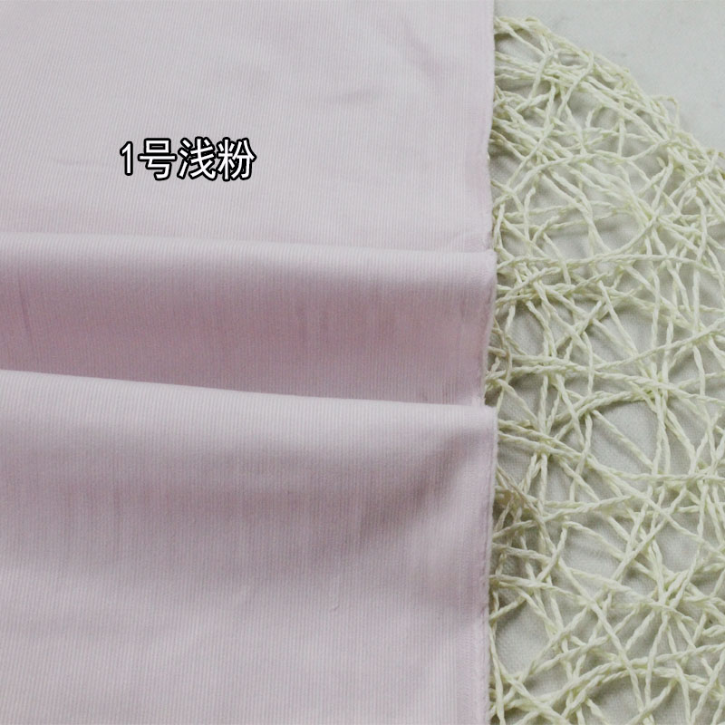 Vải nhung kẻ sọc màu rắn 21 phần mỏng 100% cotton may thủ công vải DIY vải may quần