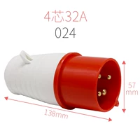 Четырехкорночный 32A Plug