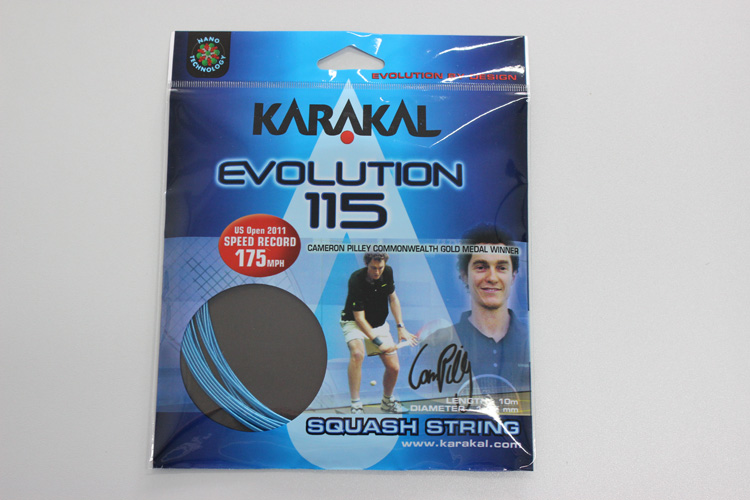  KARAKAL professional squash racket line Resistant squash line EVO115 3 pieces