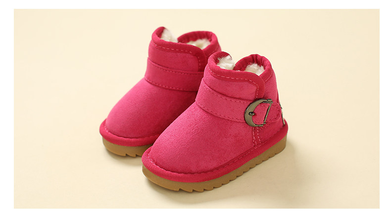 Chaussures enfants en autre ronde suture de voiture pour hiver - semelle tendon - Ref 1038371 Image 25