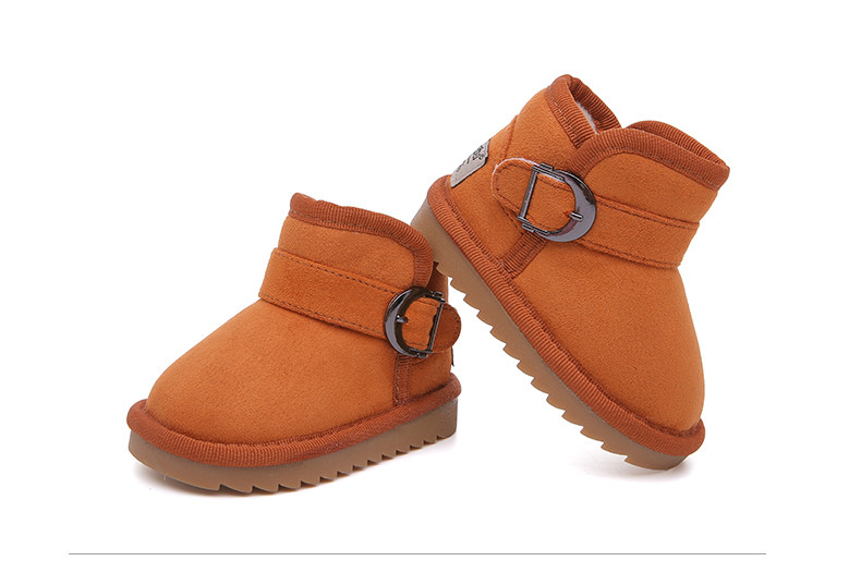 Chaussures enfants en autre ronde suture de voiture pour hiver - semelle tendon - Ref 1038371 Image 36