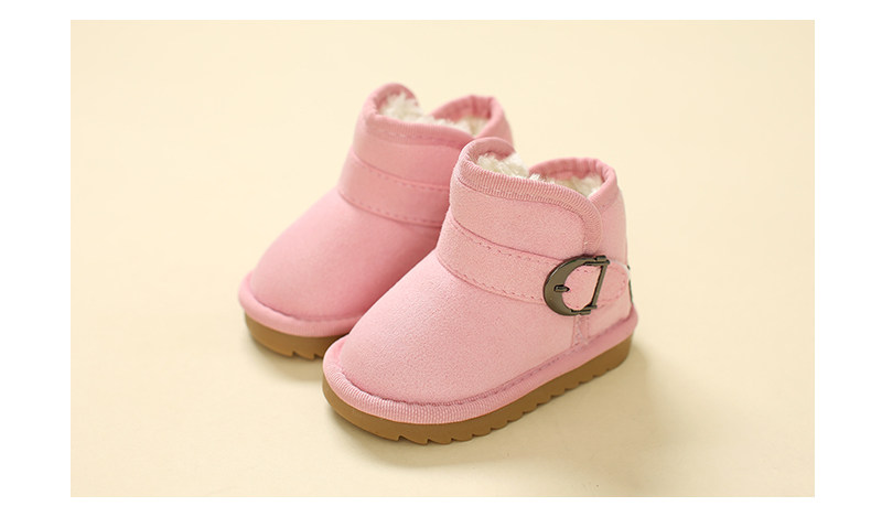 Chaussures enfants en autre ronde suture de voiture pour hiver - semelle tendon - Ref 1038371 Image 19