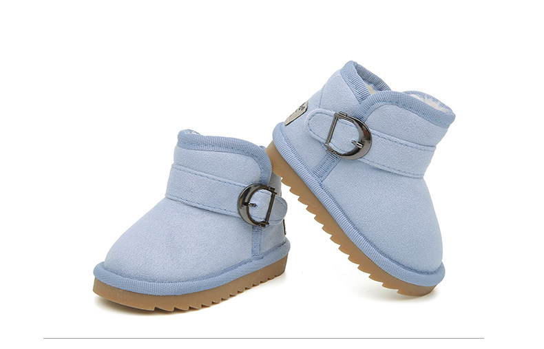 Chaussures enfants en autre ronde suture de voiture pour hiver - semelle tendon - Ref 1038371 Image 42