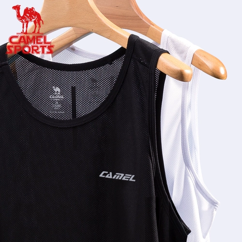 Летняя легкая и тонкая майка, дышащая спортивная приятная телу футболка без рукавов для спортзала