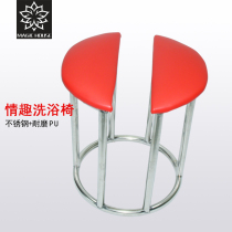 Interesting trojan chair butterfly cooling bench opaque steel sauna chair bathroom massage hotel couple bath