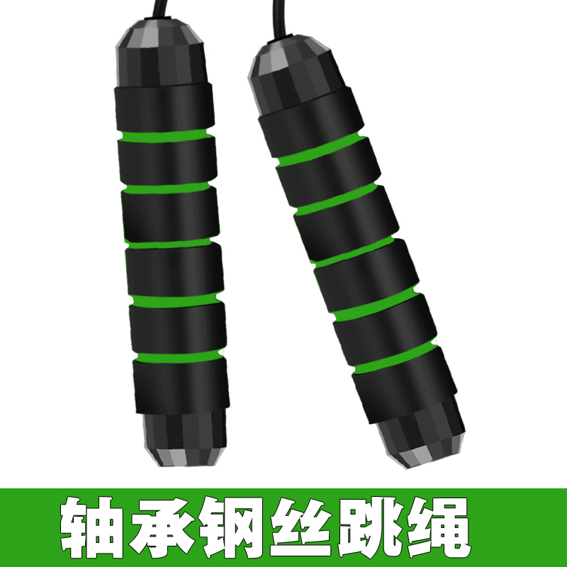 Steel wire rope skipping exercise fitness men and women lose weight and burn fat adult children and primary school students special weight-bearing jumping god