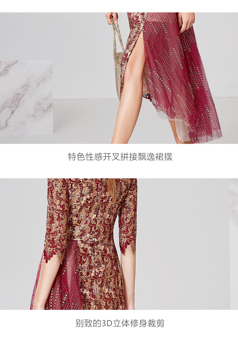 Robe de soirée conventionnel - Ref 3213661 Image 10