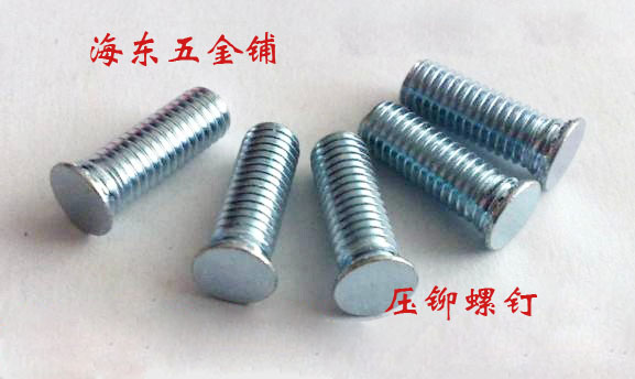 FH Pressure riveting screw screw pressure plate screw plated environmentally friendly zinc M5M6 Promotion volume Large preferential manufacturer Direct sales