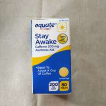 Spot Equate Stay wake Caffeine Alertness Aid Tablets 200 mg