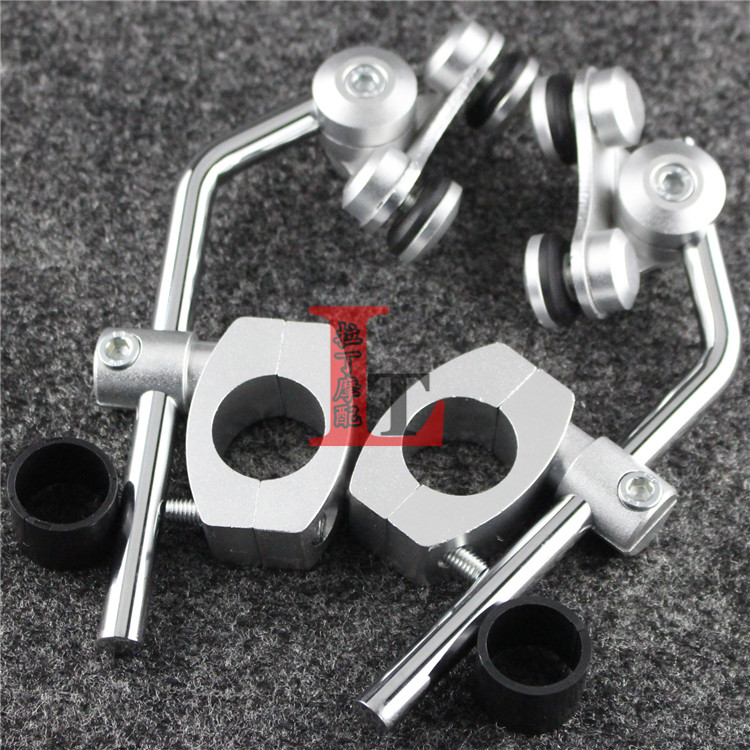 Xe máy đường phố mô hình chung sửa đổi kính chắn gió trước gió mùa xuân 150 650 Huanglong 300 600 Phantom God of War - Kính chắn gió trước xe gắn máy kinh chan gio xe
