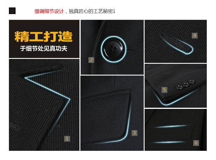 Costume homme en polyester pour automne - Ref 1565058 Image 43