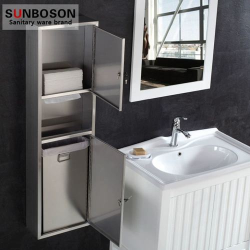 За зеркалом 304 нержавеющая сталь Скрытая скрытая темно -загруженная встроенная бумажная ящика ящика ящика -ящик для картонной бумаги с коробкой с картонной бумагой