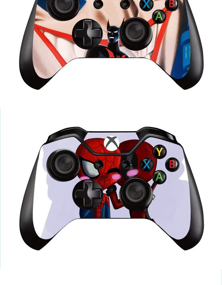 XBOX ONE xử lý nhãn dán trò chơi Máy dán vật liệu PVC có khe thông gió không đủ khả năng bong bóng có thể được đăng liên tục - XBOX kết hợp máy chơi game cầm tay sup