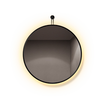 Bathroom cabinet wash mirror individually hanging smart bathroom mirror wall-mounted bathroom washbasin round mirror defogging