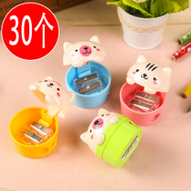 Childrens pencil sharpener pencil sharpener cartoon pencil plank pupil prize gift stationery pen knife wholesale