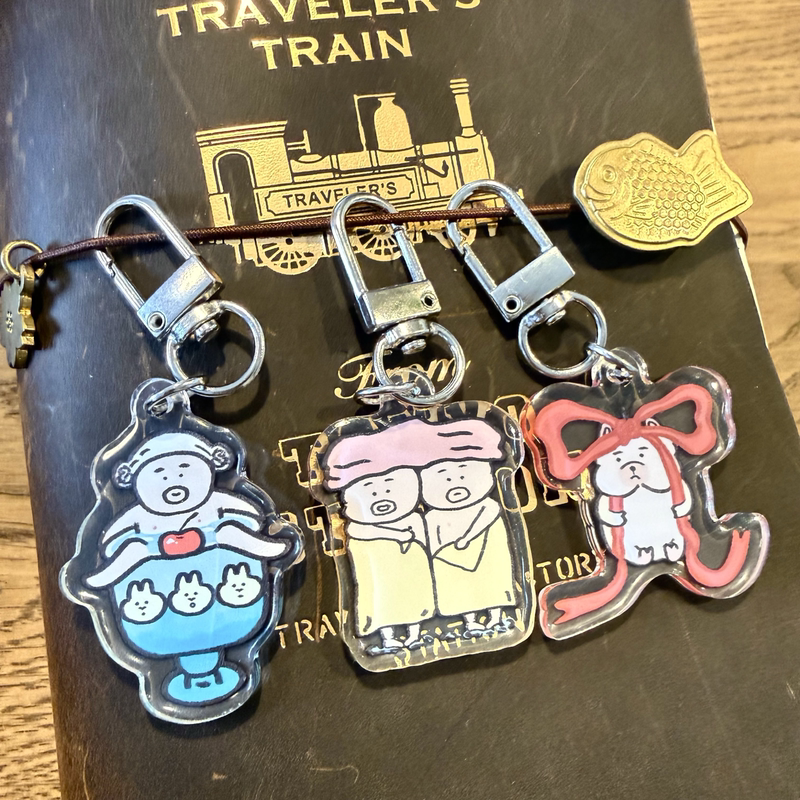 Duoyouwu | Original Cute Transparent Acrylic Keychain