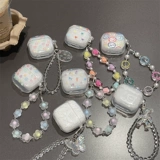 Huawei, мультяшная совместимая цепь, защитный чехол, беспроводные силиконовые наушники, прозрачная защитная сумка с зарядкой, bluetooth, защита при падении