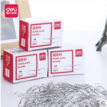 Deli 0018 Paperclip No. 3 29mm Paperclip Bookmark Pin Metal File Organizing Paperclip