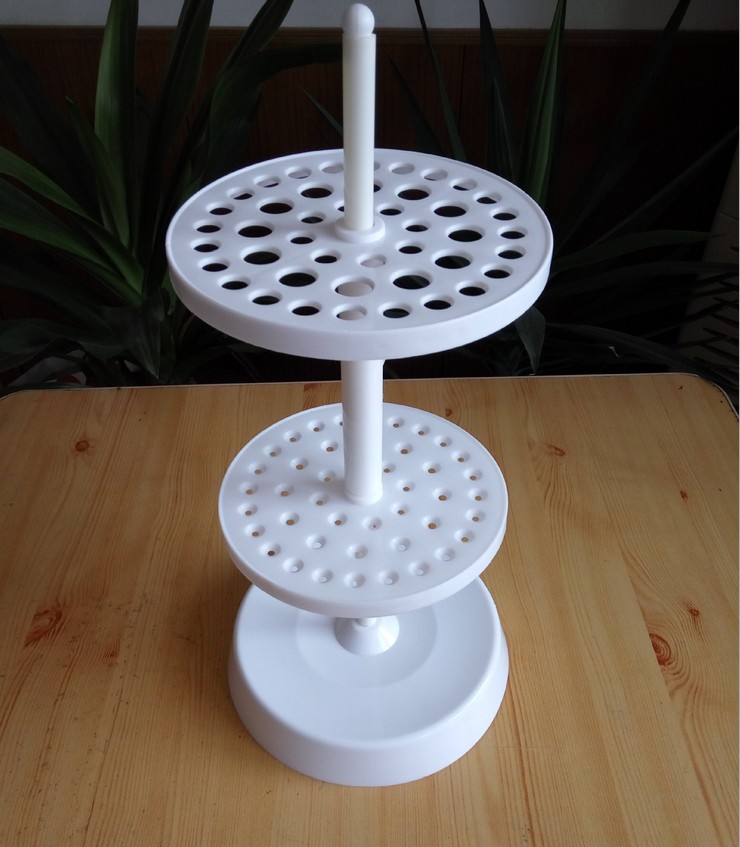 Plastic Disc Scale Straw Rack Pipette Holder 44 Holes Large Belly Sucker Rack Fatness Pipette Rack