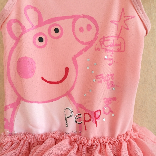 Heo hồng mới cô gái áo tắm trẻ em Pepe lợn lợn Bộ đồ bơi một mảnh áo tắm cho bé đồ bơi nữ sinh