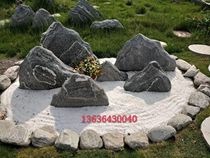 Landscape stone Outdoor Taishan stone Indoor snow wave stone Slicing courtyard dry landscape decorative landscape stone Rockery stone Garden