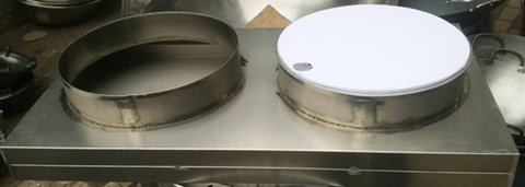 Whole set of tool bowel powder for Vietnamese drum powder Powder Drum Powder Commercial Gas Electric One-To-Two Furnace End Stainless Steel Customisation