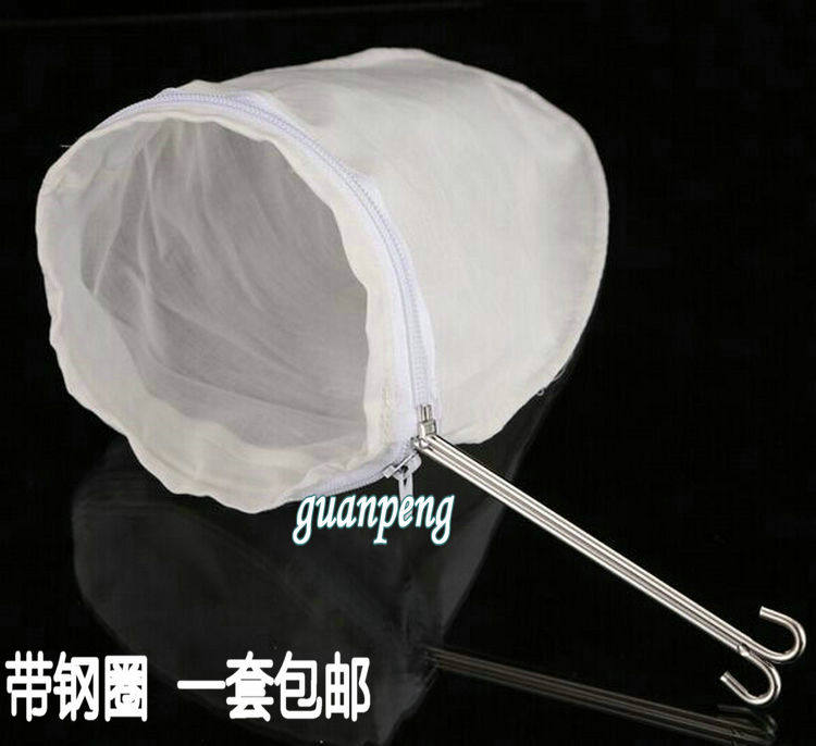 Hong Kong milk tea bag wash bag filter bag cooking tea zip bag frame tea equipment milk tea tea