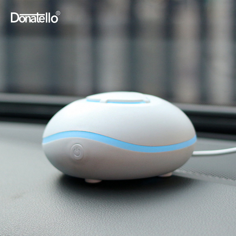 Car Air Purification Waterless Aroma Diffuser Portable Rechargeable USB Battery Mini Small Dedicated Essential Oil Diffuser