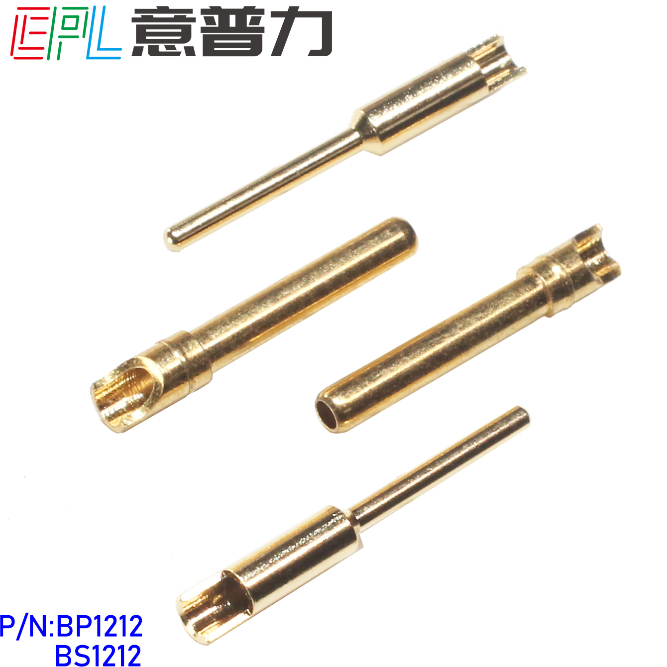 BP1212 BP1212 BS1212 plated thick gold 1mm welding wire crown spring jack plug DB connector test jack plug