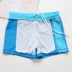 Thomas quần bơi trẻ em bé trai trẻ em quần bé trai quần boxer quần bơi phim hoạt hình phù hợp với mũ lưỡi trai đồ bơi nàng tiên cá Bộ đồ bơi của Kid