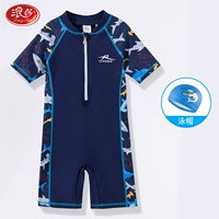 Акула, комплект, купальник, плавательная шапочка