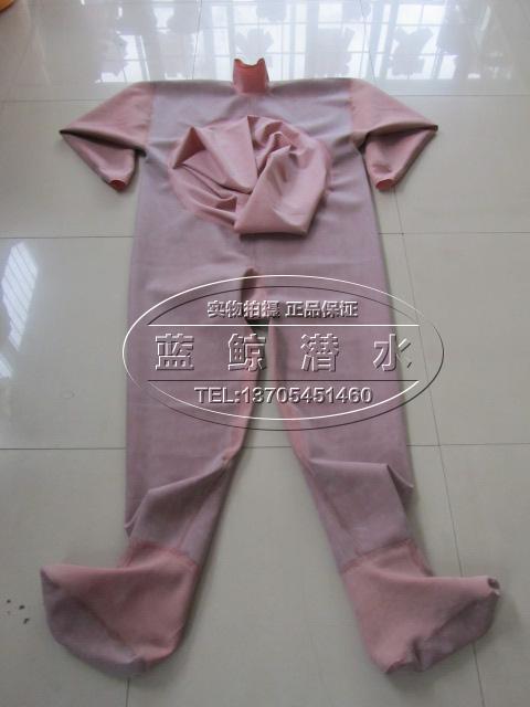 Cloth Body Full Body Full Dry Latex Sewer Pants Rubber Launching Suit Diving Suit Diving Suit