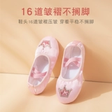 Детская танцевальная обувь корона мягкая боевая кошачья кошачья туфли сатон сатон может нарисовать девушку в форме тела специальные балетные туфли