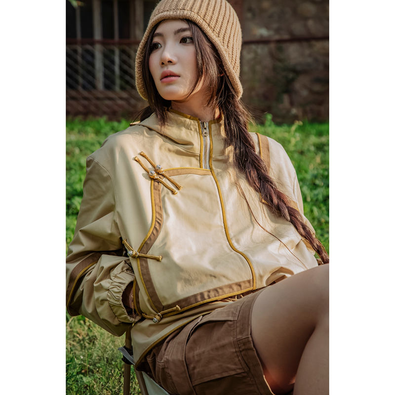 Sand Dunes Unisex Retro Softshell Hooded Outdoor Spring Jacket Windproof Thin Jacket Sand Dunes Unisex Retro Softshell Hooded Outdoor Spring Jacket Windproof Thin Jacket