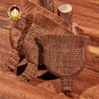 Mounted extension brush seal cutting Brown Tiger Brown brush hand-painted brush mane brush wool bristle brush brush brush wool bristles