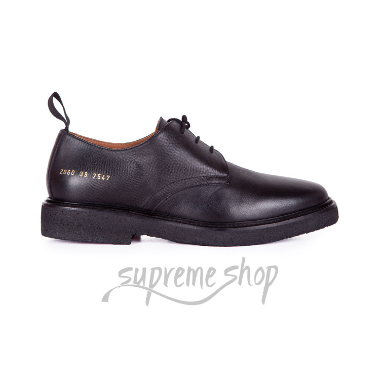 common projects cadet leather derby shoes
