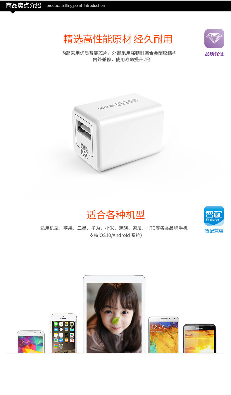 chargeur TORRAS pour téléphones APPLE APPLE IPHONE6 - Ref 1292837 Image 9