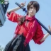 Giáo viên Neko Touken Ranbu California Kiyomitsu cosplay tóc giả màu nâu Yamato Mamoru ổn định anime đen tím tóc giả