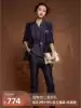 Temperament recommended not to hit the design sense of the niche thin suit jacket Women's autumn new professional suit suit