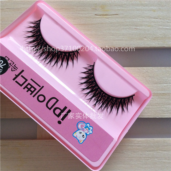Hàn quốc IPD Kitty Lông Mi Giả 707 Dày Ngắn Chữ Thập Prom Đảng Lông Mi Nhà Sản Xuất Bán Buôn gel kích mí mắt