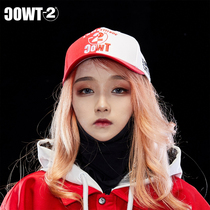 Minus two degrees TWOC couple adjustable short eaves baseball cap men and women tide card splicing sports leisure sun hat