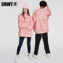 Minus two degrees TWOC warm skiing big hoodie ski suit plus velvet sweater round neck pullover outdoor couple
