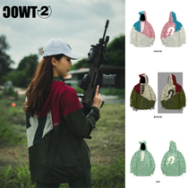 Minus two degrees TWOC sunscreen clothing breathable quick-drying anti-ultraviolet skin clothing outdoor Tide brand splicing individual sex