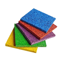 epdm plastic track particle surface material can be constructed on site in residential areas kindergartens schools playgrounds and amusement parks