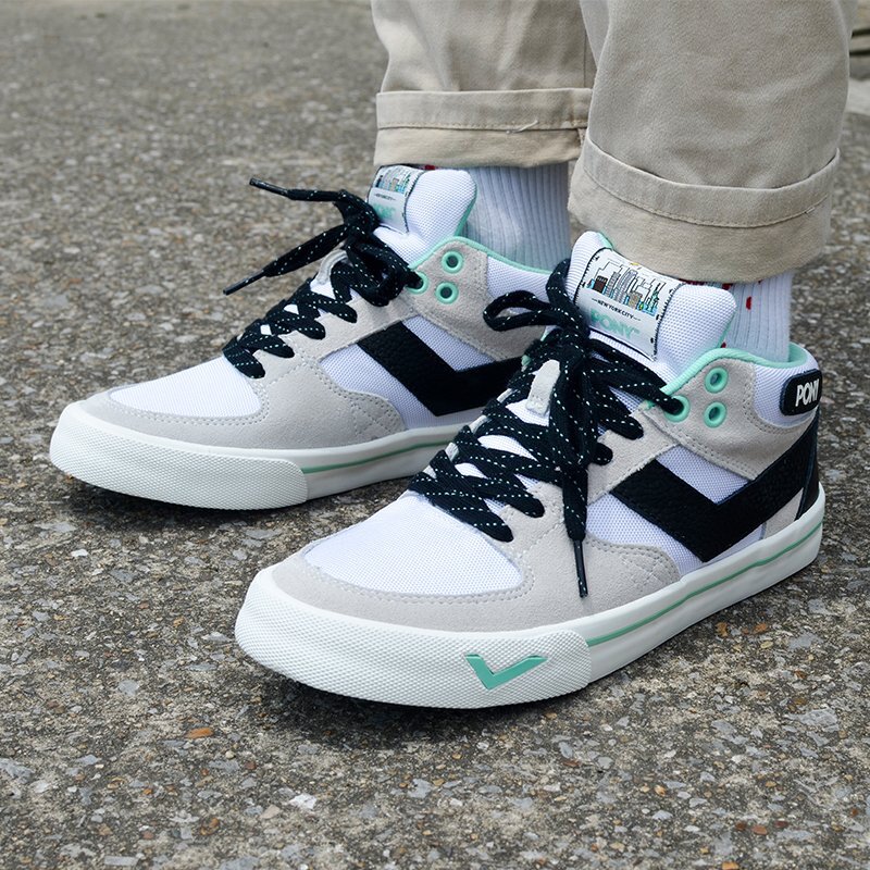 PONY board shoes male couple section 2022 summer sneakers Atop retro Korean version casual shoes board shoes 71W1AT20